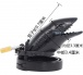 FAAK - Short Crocodile Chastity Cage - Black photo-12