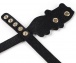 MT - Cat Leather Ankle Cuffs - Black photo-4