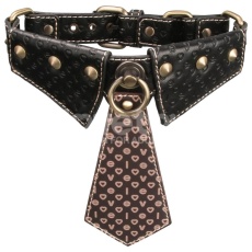 Lovetoy - Rebellion Reign Collar w Leash - Black photo