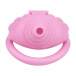 FAAK - Shell Resin Chastity Cage - Pink photo-8