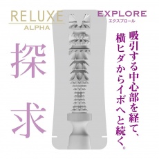 T-Best - Reluxe Alpha Explore Normal Type Masturbator - Purple photo