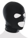 Fetish Fantasy - Spandex 3-Hole Hood - Black photo-3