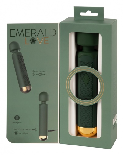 Emerald Love - 豪华按摩棒 - 绿色 照片