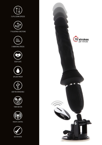 ToyJoy - Magnum Opus Thruster - Black photo