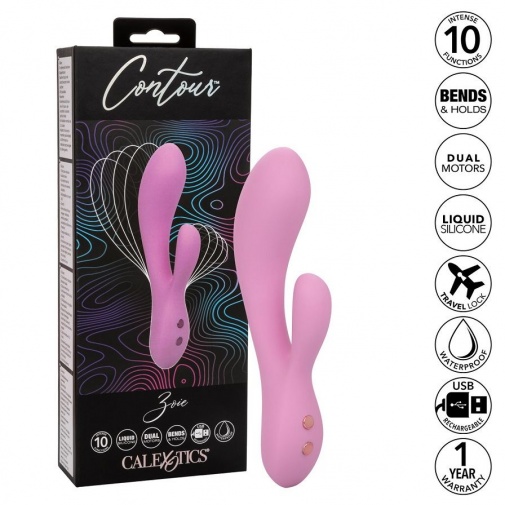 CEN - Contour Zoie 兔仔震棒 - 粉紅色 照片