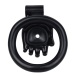FAAK - Hand Shaped Resin Chastity Cage - Black photo-2