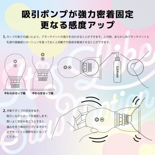 SSI - 便捷型乳頭刺激旋轉器 - 白色 照片