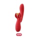 Honey Play Box - Fortexa App Flapping Dual Vibrator - Red  photo