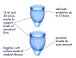 Satisfyer - Feel Confident Menstrual Cup - Dark Blue photo-7