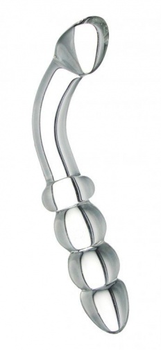 Prisms Erotic Glass - Hamsa G-Spot Wand - Clear photo