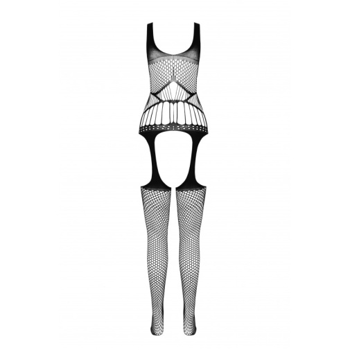 Passion - Bodystocking BS106 - Black photo