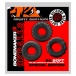 Oxballs - Bonemaker Rings 3's Pack - Night Black photo-7