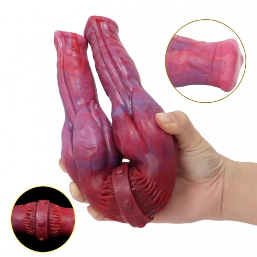 FAAK - Dog Double Dildo - Magic Dragon photo