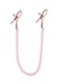 NS Novelties - Bound DC1 Nipple Chain Clamps - Pink photo