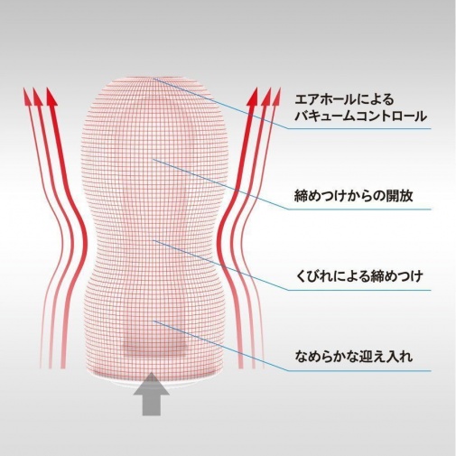 Tenga - Original Vacuum Cup Soft - White (Renewal) photo