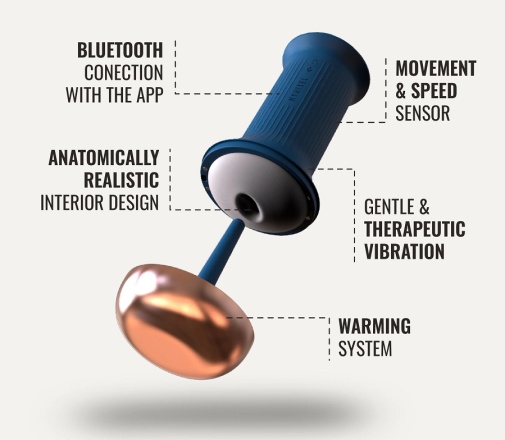 MyHixel - Control Masturbator - Blue photo