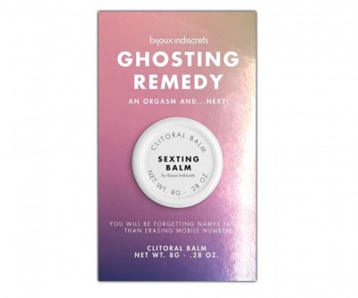 Bijoux Indiscrets - Ghosting Remedy Clitoral Balm Vetiver - 8g photo