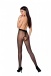 Passion - Tiopen 022 Pantyhose - Black/Red - 3/4 photo