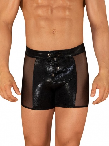 Obsessive - Punta Negra Swim Shorts - Black - S/M photo