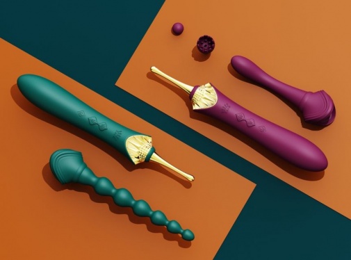 Zalo - Bess 2 Heating Dual Vibrator - Velvet Purple photo