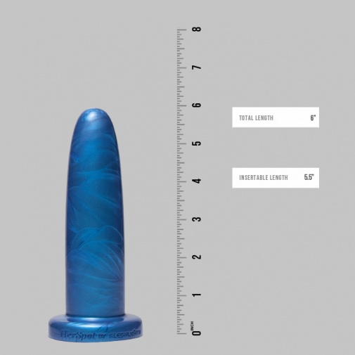 Fleshlight - HerSpot 假阳具 中码 - 钴百合蓝 照片