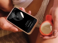 Lelo - Ida Wave 藍牙APP控制G點&陰蒂雙點情侶共震按摩器 - 橙色 照片