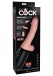 King Cock - Triple Threat Thrusting Cock 6.5" - Flesh photo-11