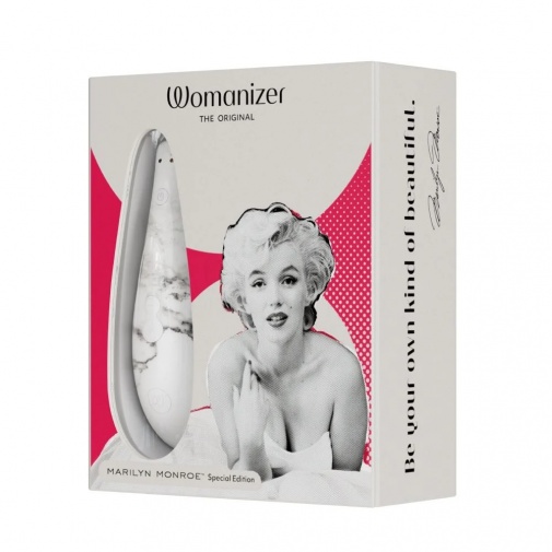 Womanizer - 瑪麗蓮·夢露 經典第2代 陰蒂吸啜器 - 白色 照片