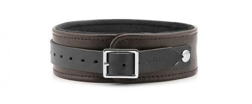 Liebe Seele - Leather Collar w Leash - Brown photo