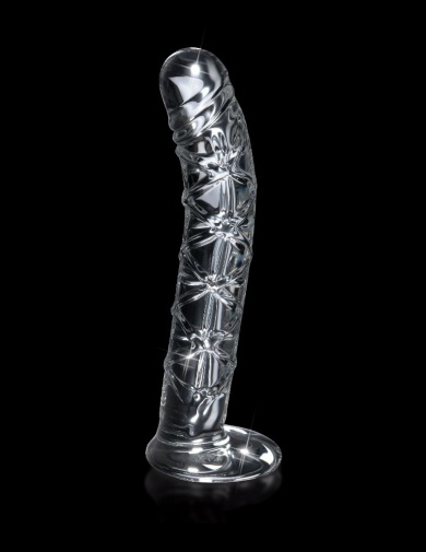 Icicles - 玻璃仿真陽具按摩棒60號 - 透明 照片