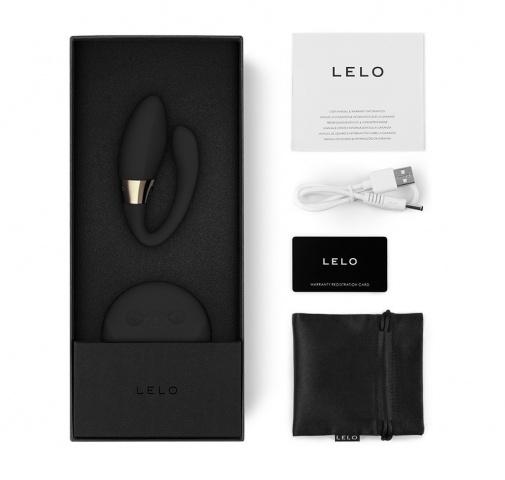 Lelo - Tiani Duo 情侶共震器 連遙控 - 黑色 照片