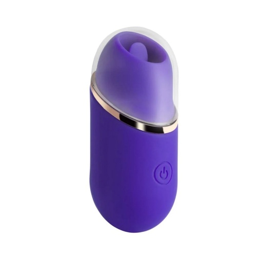 Honey Play Box - Abby Mini Licking Vibrator - Purple photo