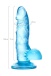A-Toys - Indy 仿真陽具 15.8cm - 藍色 照片-13