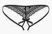 Obsessive - Picantina Crotchless Thong - Black - S/M photo-10