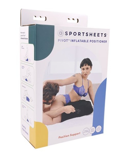 Sportsheets - Pivot 充氣式性愛姿勢靠墊 - 黑色 照片
