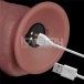 Lovetoy - 8.5'' 雙層柔軟震動假陽具 - 肉色 照片-15
