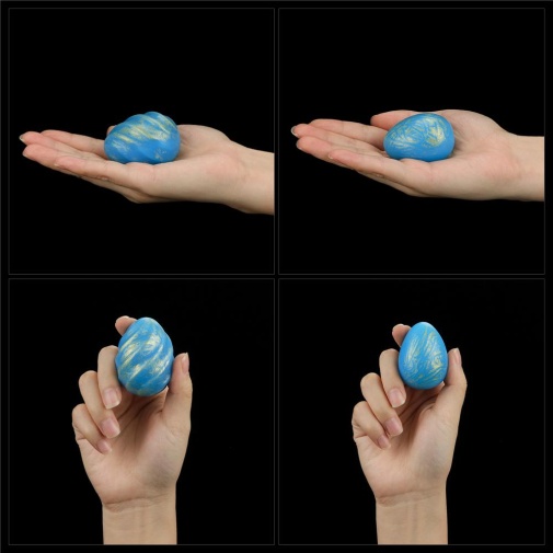 Lovetoy - Ocean's Toner Pelvic Egg Set - Blue photo