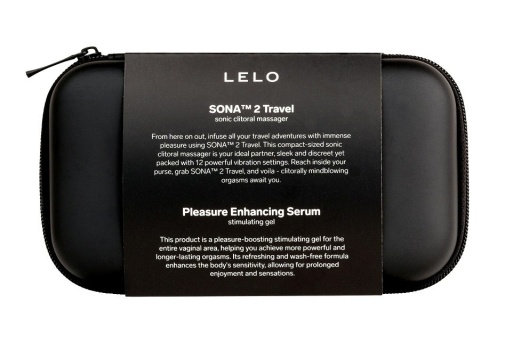 Lelo - Kit B - Sona 2 Travel Pink & Pleasure Enhancing Serum 15ml photo