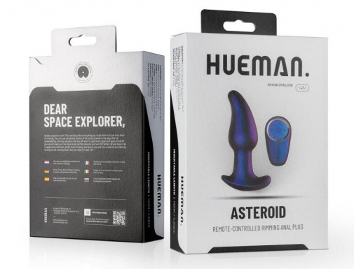 Hueman - 小行星 遙控旋轉後庭塞 - 紫色 照片