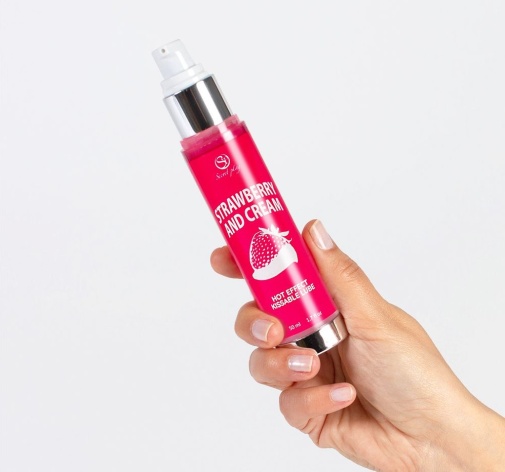 Secret Play - Hot Kissable Lube Strawberry - 50ml photo