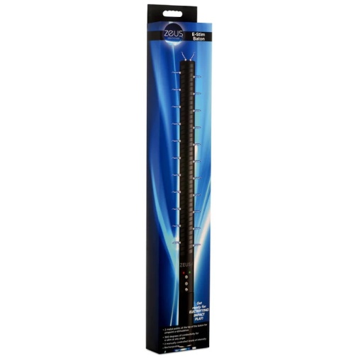 Zeus Electrosex - E-Stim Baton - Black photo