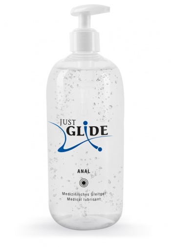 Just Glide - 肛交醫用級水性潤滑劑 - 500ml 照片