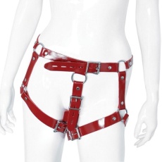 XX-Dreamstoys - Beauty Female Chastity Belt - Red photo