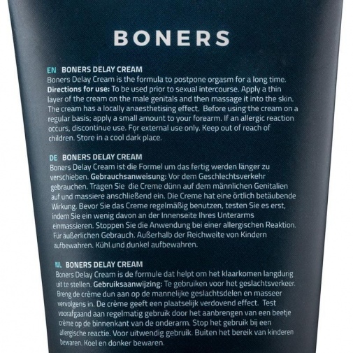 Boners - 延遲膏 - 100ml 照片