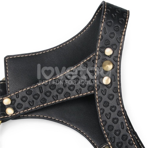 Lovetoy - Rebellion Reign Full Body Harness - Black photo