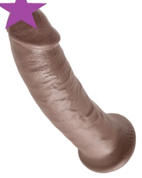 King Cock - 9" 仿真假陽具 - 啡色 照片