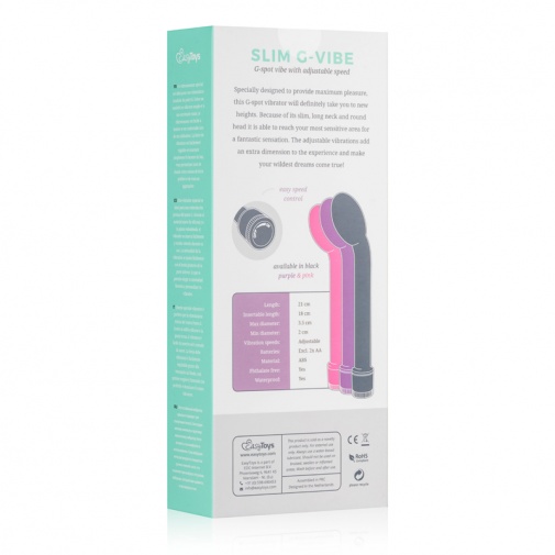 Easytoys - G-Spot Vibrator - Purple photo