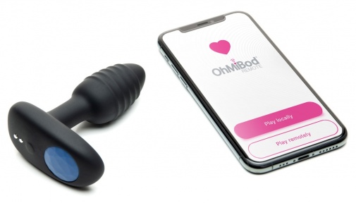 Kiiroo - OhMiBod Lumen - App控制後庭塞 - 黑色 照片