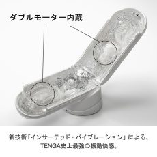 Tenga - Flip Zero Gravity 電子震動版 - 白色 照片
