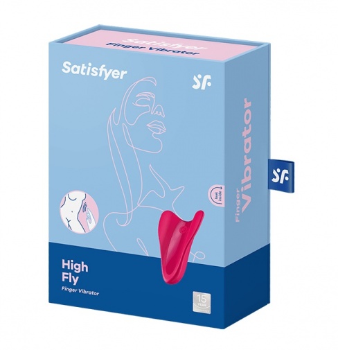 Satisfyer - High Fly 震動器 - 紅色 照片
